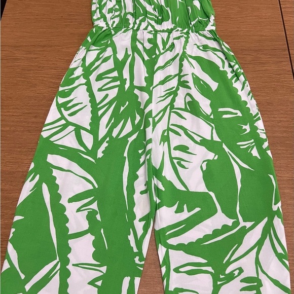 Lilly Pulitzer for Target Boom Boom green jumpsuit size XL girls - Picture 6 of 9